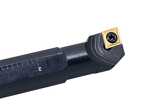Accusize Industrial Tools 3/4'' x 10'' Overall Length, Rh Sclcr Indexable Boring Bar with Ccmt32.5 Carbide Inserts, P252-S407 by Accusize Industrial Tools - Image 8