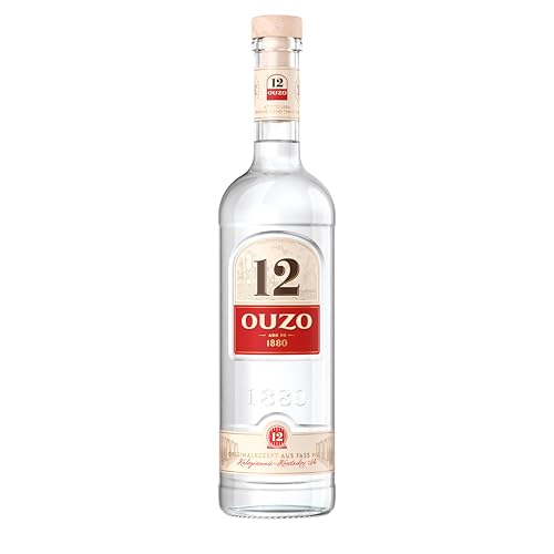 Ouzo 12 70 cl, 38% ABV - Greek aniseed Liqueur