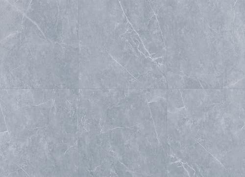 Vinyl Flooring Sample - 6”×6”inches, 1.5mm Thick Peel and Stick Floor Tiles with Stone Texture Durable for Bedroom,Kitchen,Living Room(15×15cm,Grey Stone)