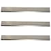 Wnuanjun 3 stücke 8 Zoll Industriehobel- und Jointer-Klingen-Messer Ersatz for Grizzly-Modell G6698 Oliver Andere 8"Dickenheiterer