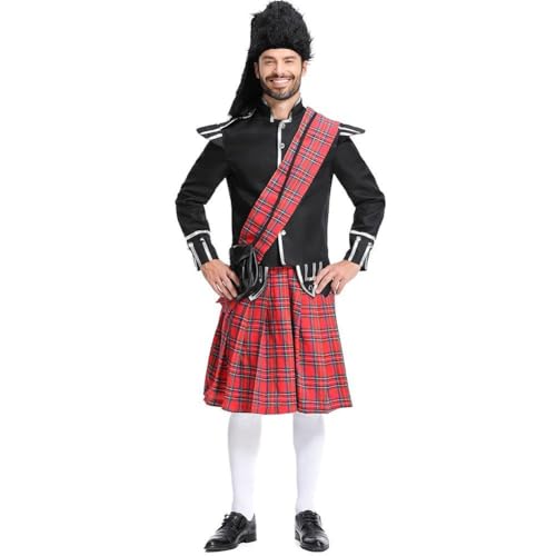 Uniforme de kilt écossais Highlander adulte aux finitions soignées - 4