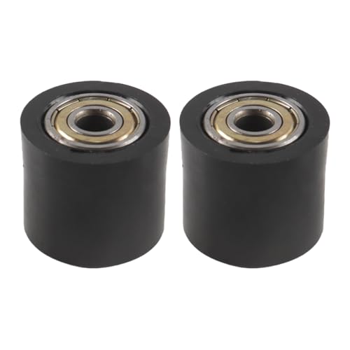 Hoite 2 Stück 8 mm Kettenrollenspanner Fahrradrad, geeignet für 8 mm elektrische Offroad-Motorräder