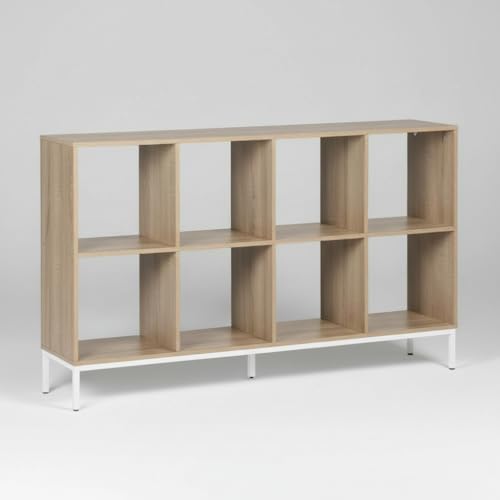 MOBLEKIT   Estantería Cubo 8 Compartimentos