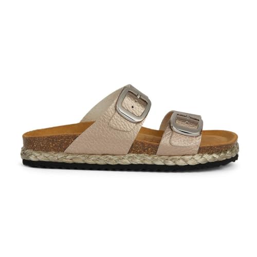 Sandales Geox D Brionia High F nu-pieds femme tendance été en cuir