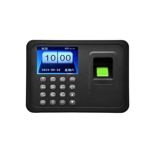 A6 生体認証勤怠システム USB 指紋リーダー タイムレコーダー 従業員管理機 電子機器 JP 高速認証