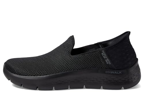 Skechers Women's GO Walk Flex Relish Sneaker, Black, 6 UK Wide