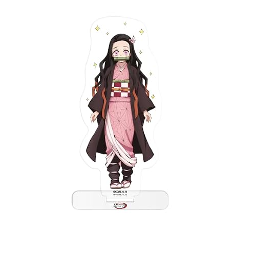 Demon Slayer - Kimetsu no Yaiba - Nezuko - Acryl Figure/Aufsteller/Standy - 10cm - original & lizensiert, Mehrfarbig