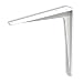 Produktbild OrgaTech Regalkonsole weiss 350 x 400 mm für Garage, Keller oder Werkstatt Schwerlastkonsole Regalträger Regalbodenträger