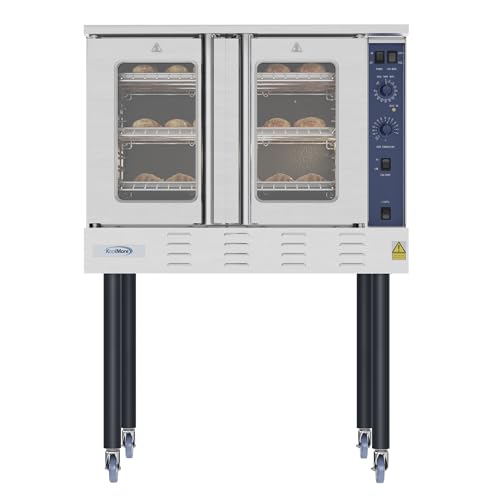 Comparison: Best Commercial Oven For Baking Bread 11 KoolMore 38 in. Full-Size Single Deck Commercial Liquid Propane Convection Oven 54,000 BTU in Stainless-Steel (KM-CCO54-LP)