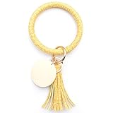 女性のためのバングルキーチェーンシリコンSilKeychainビーズかわいいキーリングリストレット ボクシング#0721