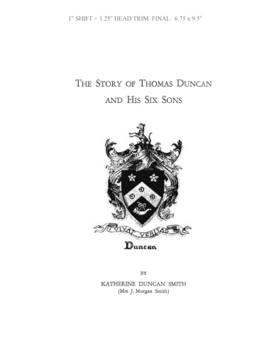 The Story of Thomas Duncan and His Six Sons