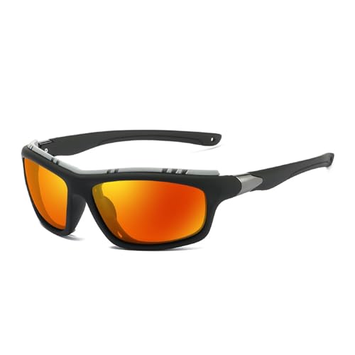 Lunettes de soleil polarisées sport pour cyclisme et protection contre le vent