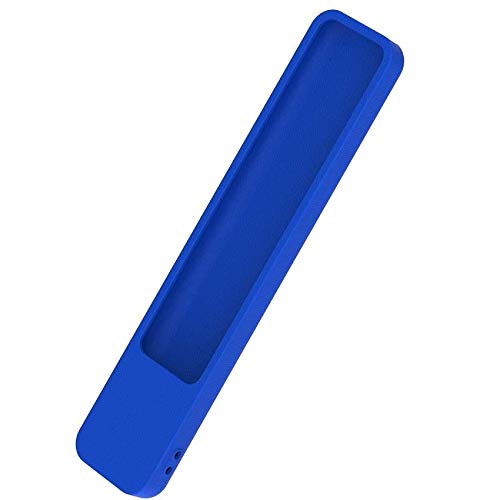 Image of Oboe Sikai Silicone Case for Sony Smart Tv Voice Remote RMF-TX600U RMF-TX500E Shockproof Protective Remote Cover Skin-Friendly Anti-Dirt Anti-Slip Anti-Lost with Remote Loop (Blue)