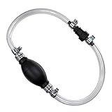 SCDZY Diesel Fuel Priming Bleeding Pump Tool, Manual Hand Fuel Pump with Oil Pipe Easy to Use Pumps Primings Bleedings for Quick Air Removal & Easy System Primings