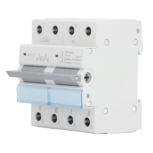 Commutateur de transfert manuel double alimentation pour éviter les courts-circuits 230V