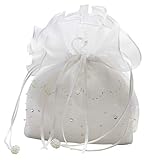  hochzeits-shop-hamburg HBH Hamburger Brautmode Brauthandtasche M6393 Weiß