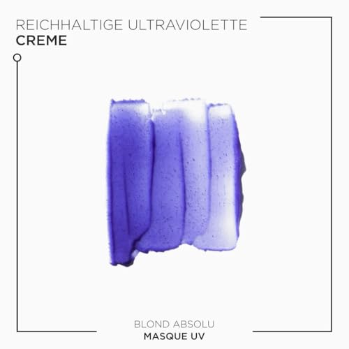 6. Bild von Kérastase Haarmaske für trockenes und blondiertes Haar, Gegen Gelbstich, Mit Hyaluron und Neutralisatoren, Masque Ultra-Violet, Blond Absolu, 200 ml