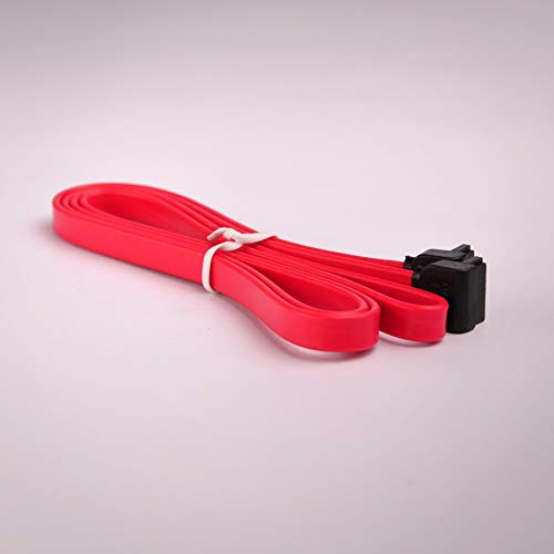 Cable SATA Rojo 40 Pulgadas con Dos Ángulos Rectos miniatura 2