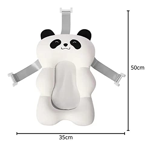Almofada Flutuante para Banho Bebê Bóia de Banheira com Alça Branco