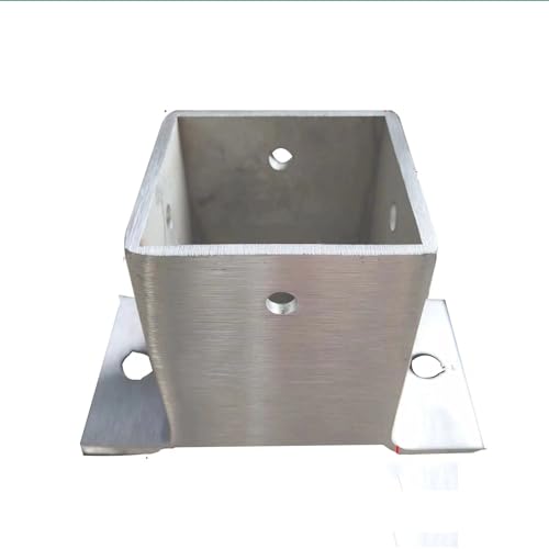 Conector impermeable exterior para soportes de pérgolas, barandillas y postes de madera 2