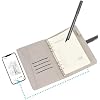 Luqeeg Digital Notebook with Pen, Real Time Digitization Sync Convert to Text BT Electronic Notebook with Smart pens, tech Gadgets | Digital Writing pad for Note Taking (Black)