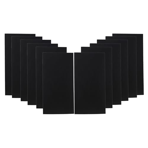 ATS Acoustics Home Office Residential Acoustic Treatment Room Kit Sound Absorbing Acoustic Panel 12 Pack for 250-380 Sq Ft (Pitch)