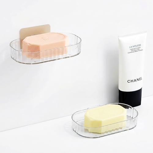 Image of Travel Soap Holder - Portable Soap Dish for Home, Outdoor Hiking, and Camping - Compact and Durable Plastic Soap Box (2, Soap Dish, Soap Case)