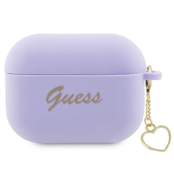 Guess GUAP2LSCHSU Étui de Protection en Silicone pour AirPods Pro 2 Violet
