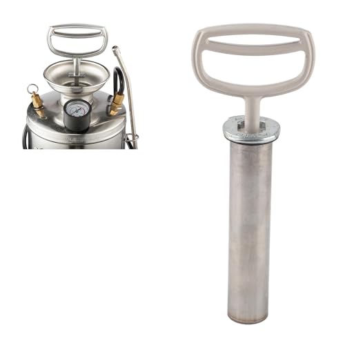 Spruzzatore a pompa manuale da 4 litri, pompa pressurizzata a mano in acciaio inossidabile Accessori per spruzzatore a pressione regolabile per prato da giardinaggio domestico