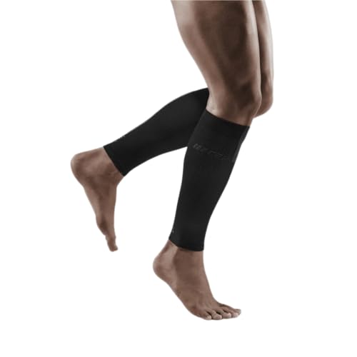 CEP Men's Compression Calf Sleeves 3.0 Black/Dark Grey Size IV