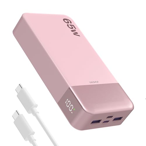JUOVI Power Bank 65W 20000mAh Laptop Portable Charger