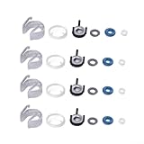 4 Stück Einspritzdüsen-Dichtungssatz 06H998907A für Käfer, Jetta, Passat, Dieselmotor, Kraftstoffeinspritzsystem