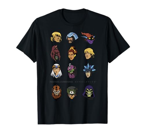 Image of Masters of the Universe: Revelation Heroes and Villains T-Shirt