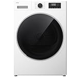 Tumble Dryer - Heat Pump Tumble Dryer, 8kg Drum Capacity, Freestanding & Compact Design, A+ Energy Rating, 30 Minute Dry & Special Fabric Settings, White - D01HPD08W07