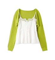 Amazon | [スナイデル] ボレロ×レースキャミSETUP SWNT251214