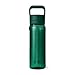YETI Yonder 750 ml/25 oz Water Bottle with Yonder Straw Cap, Black Forest Green