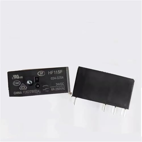 Relais HF115F 024-2ZS4 résistant aux arcs électriques pour éviter les pannes 24V