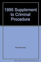 1995 Supplement to Criminal Procedure 1566623030 Book Cover