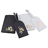 reisepasshülle ✈️ Kofferanhänger mit Adressanhänger, Kunstleder, Kordel und Namensschild für Reisetasche, geeignet für Reisegepäck, Koffer, Koffer, Geldbörsen, Tagesrucksäcke etc. Perfekt für Reisen mit der Familie oder um zu zeigen, wer zusammengehört.