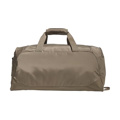 Image of adidas Defender 5 Duffel Bag for Sports, Gym and Travel, Khaki Six /Black, OSFA