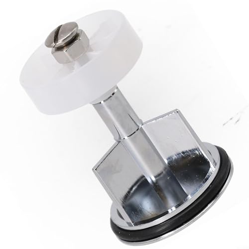 Gdfnmogo Up - Botón pulsador para lavabo (40 mm, chapado en cromo, para desagüe estándar de 1.25 pulgadas, altura ajustable de 60 a 80 mm, desagüe de baño y cocina