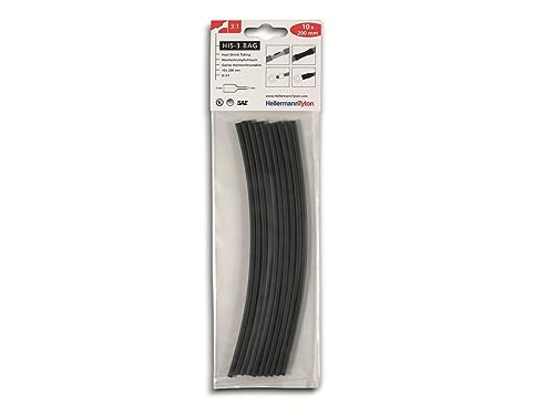Gaine thermorétractable de précision HellermannTyton 308-30312 bleue isolation haute densité - 3