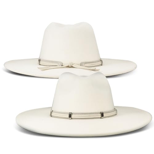 Image of Lucky Brand Womens Ranger Hat | Wide Brim | Felt | Rancher | Americana | Western Inspired | Classic | Fashion | Cowboy