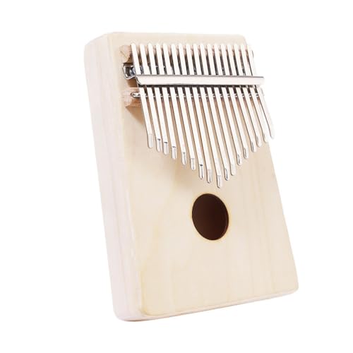 NOLITOY カリンバ 親指ピアノ 17キー 初心者向け 木製 ポータブル 軽量 クロマチックかりんば 楽器