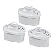 3x Cartuchos de filtro de agua universal Cartuchos para Brita Maxtra 075262 Bosch 00467310 Filtrino Dafi Laica