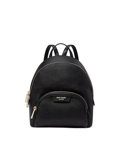 kate spade new york Hudson Pebbled Leather Small Backpack, Black