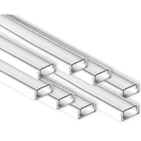 Profilo In Alluminio Per Strip LED 3 Metri - Bianco Opaco Con Copertura E Accessori Inclusi - Foto 8