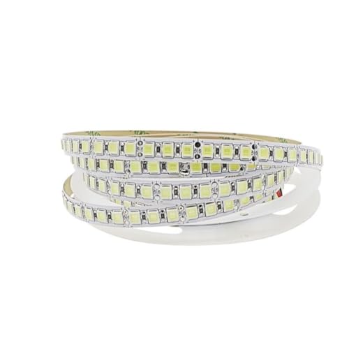 Tira LED anso DC12V 5M 5054 SMD 120 LEDs/m Blanco cálido miniatura 1