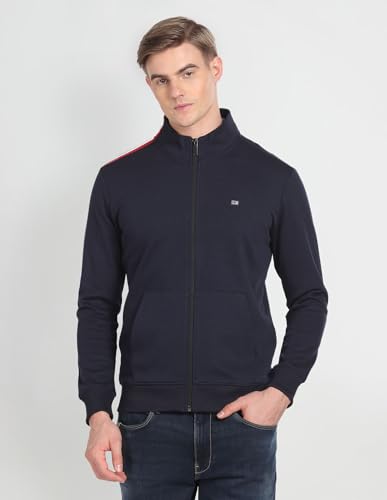 Image of Arrow Men's Cotton Classic High Neck Sweatshirt
