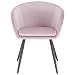 EUGAD Set de 1 Sillas Comedor Vintage Diseño Sillas Tapizada Nórdicas Moderna...
